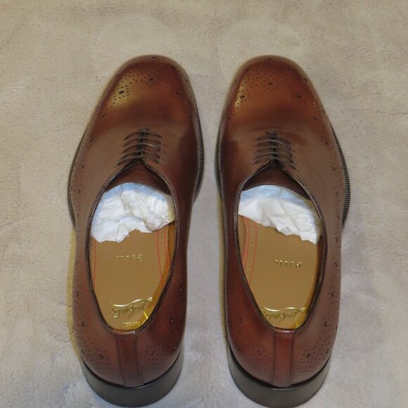 Christian Louboutin Corteobello Havane Medallion Red Bottom Oxford US 10 NWB - Picture 6 of 15